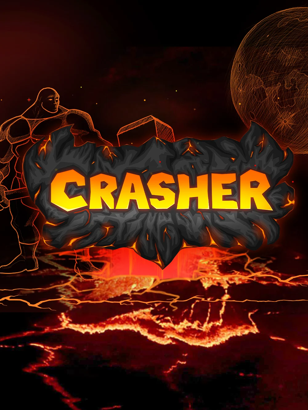 Título tipo crash con acción rápida y estilo competitivo